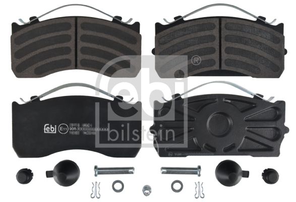 FEBI BILSTEIN Комплект тормозных колодок, дисковый тормоз 16592